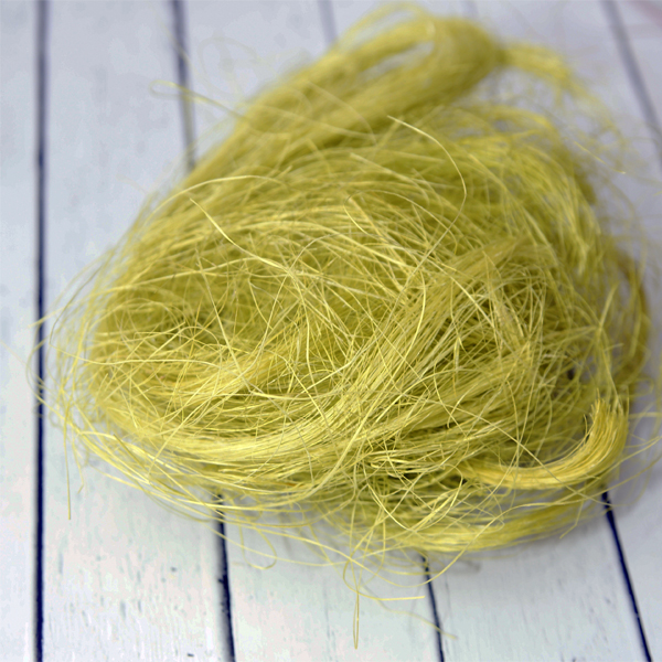 Сизаль, цвет салатовый