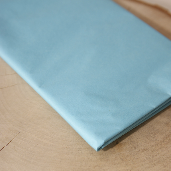 Набор бумаги тишью, 10 листов, цвет бирюзово-голубой