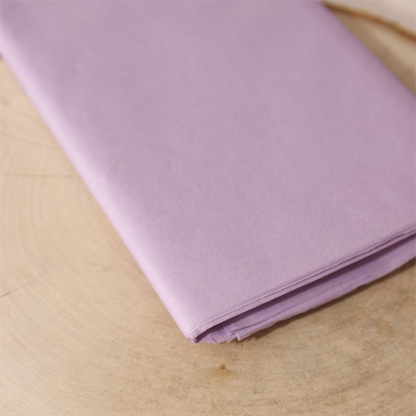 Набор бумаги тишью, 10 листов, цвет сиреневый