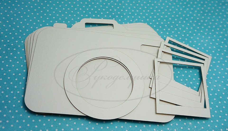 Заготовка для альбома Фотоаппарат 1Б