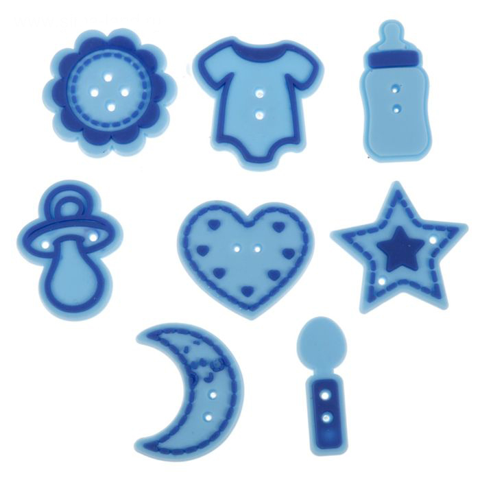 Пуговки резиновые Артузор "Любимый сыночек".