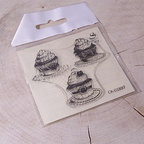 Штамп Stylish Stamps "Набор кексиков мал"