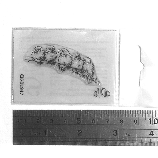 Штамп Stylish Stamps "5 птичек"