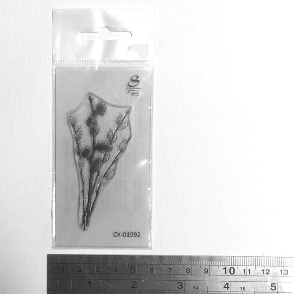 Штамп Stylish Stamps "Ветки вербы и ольхи мал"