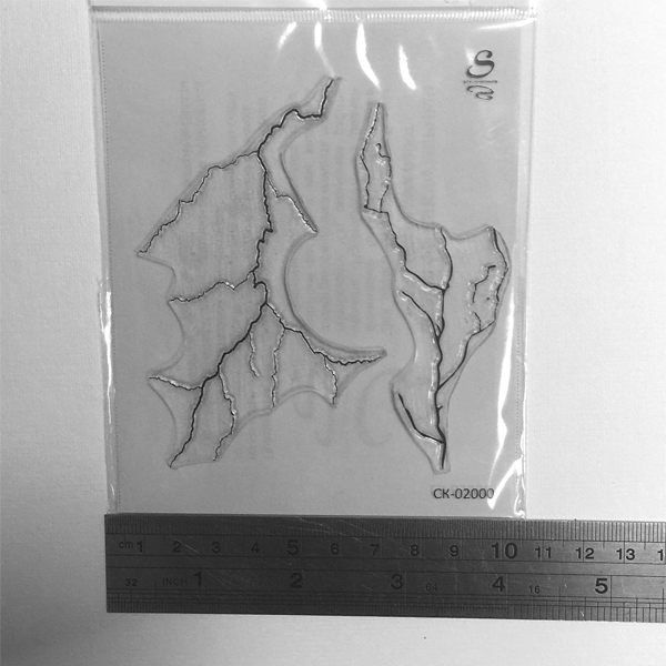 Штамп Stylish Stamps "Прожилки камней"