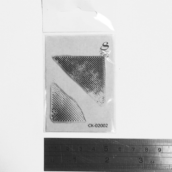 Штамп Stylish Stamps "Уголки гранж большие"