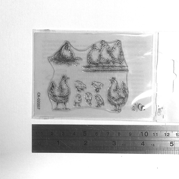 Штамп Stylish Stamps "Курятник"