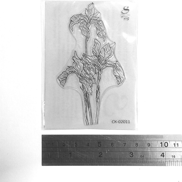 Штамп Stylish Stamps "Ирис большой"