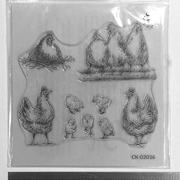 Штамп Stylish Stamps "Курятник большой"