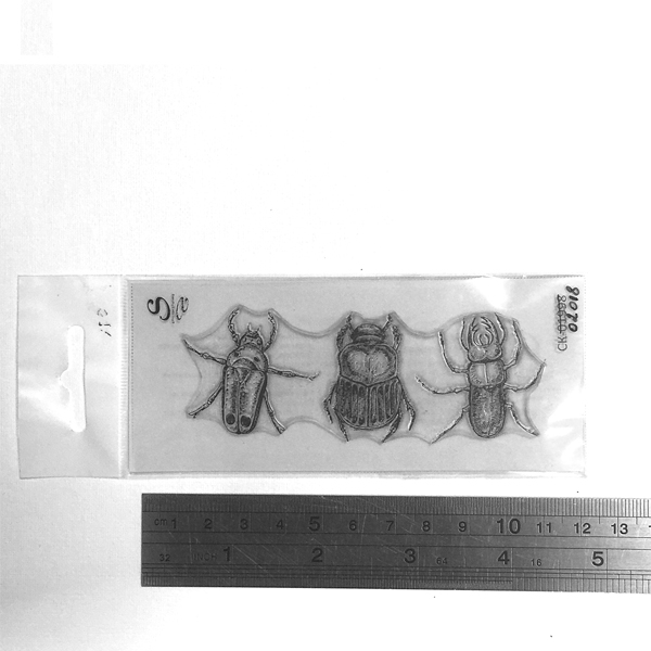 Штамп Stylish Stamps "Жуки 3 шт"