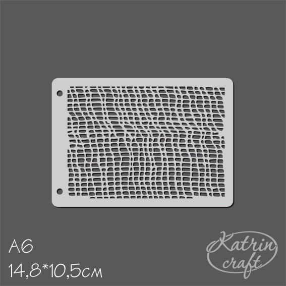 Трафарет Katrin craft А6 "Марля"