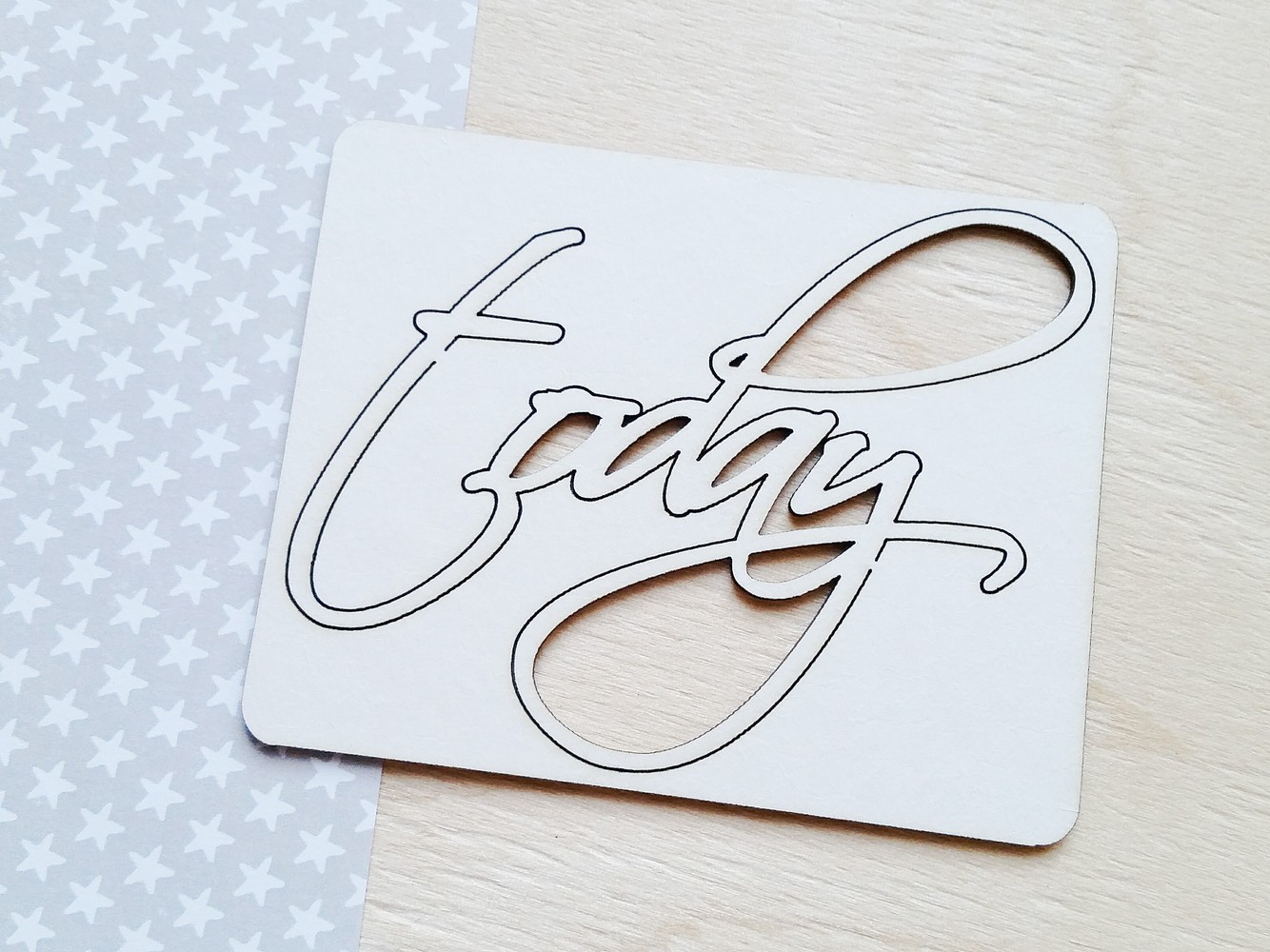 Чипборд WoodCraft "today-1