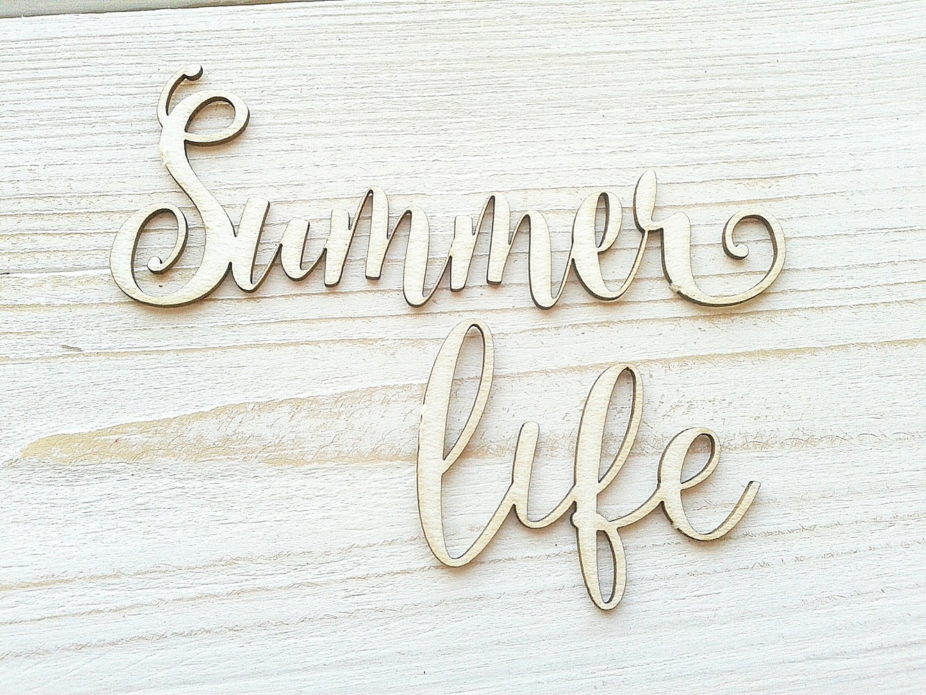 Чипборд WoodCraft "Summer life"