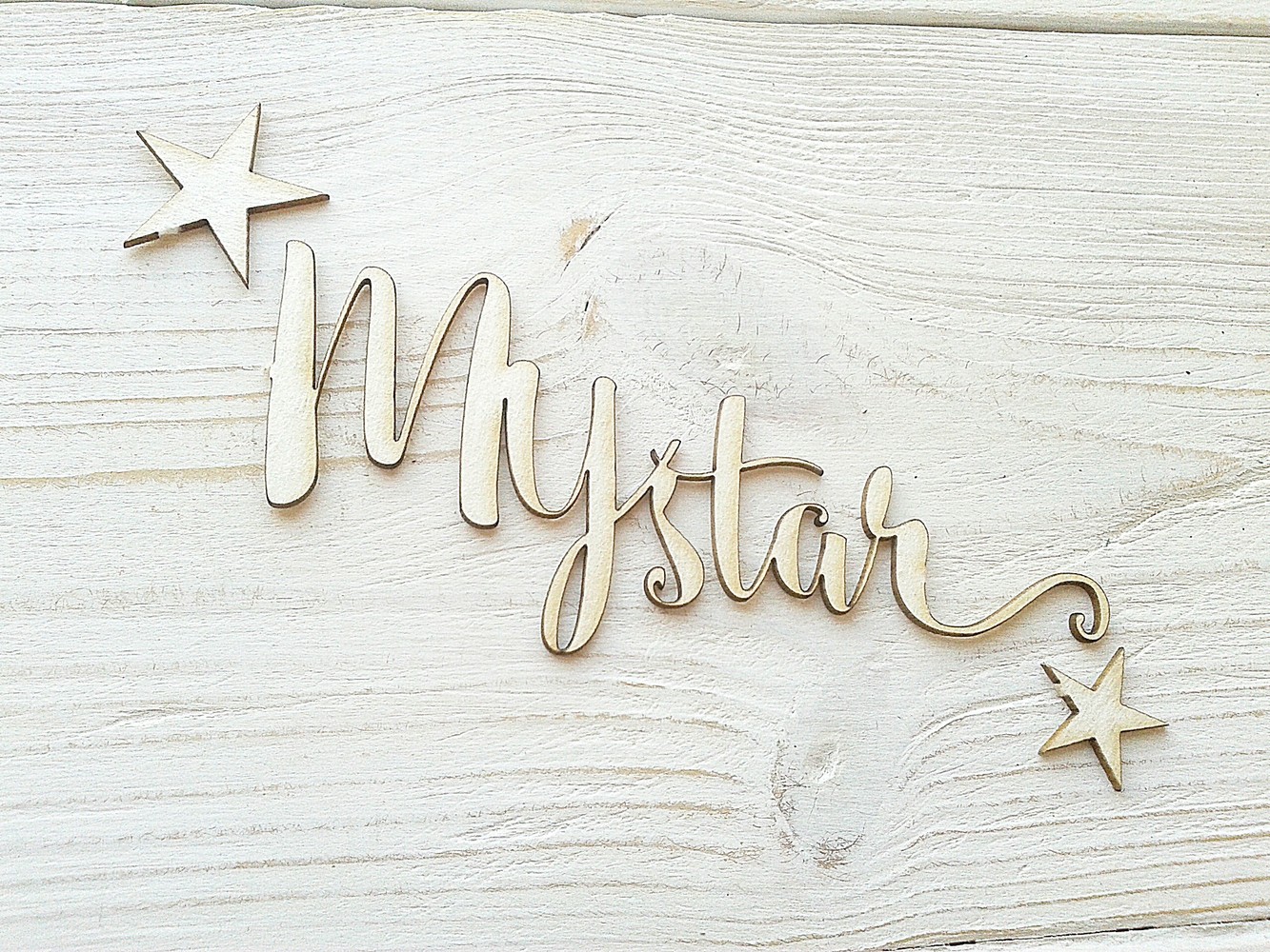 Чипборд WoodCraft "My Star"