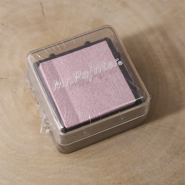 Штемпельная подушечка MrPainter, цвет бледно-розовый