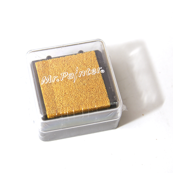 Штемпельная подушечка MrPainter, цвет под золото