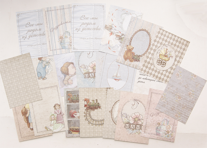 Набор карточек MrPainter "Колыбельная"