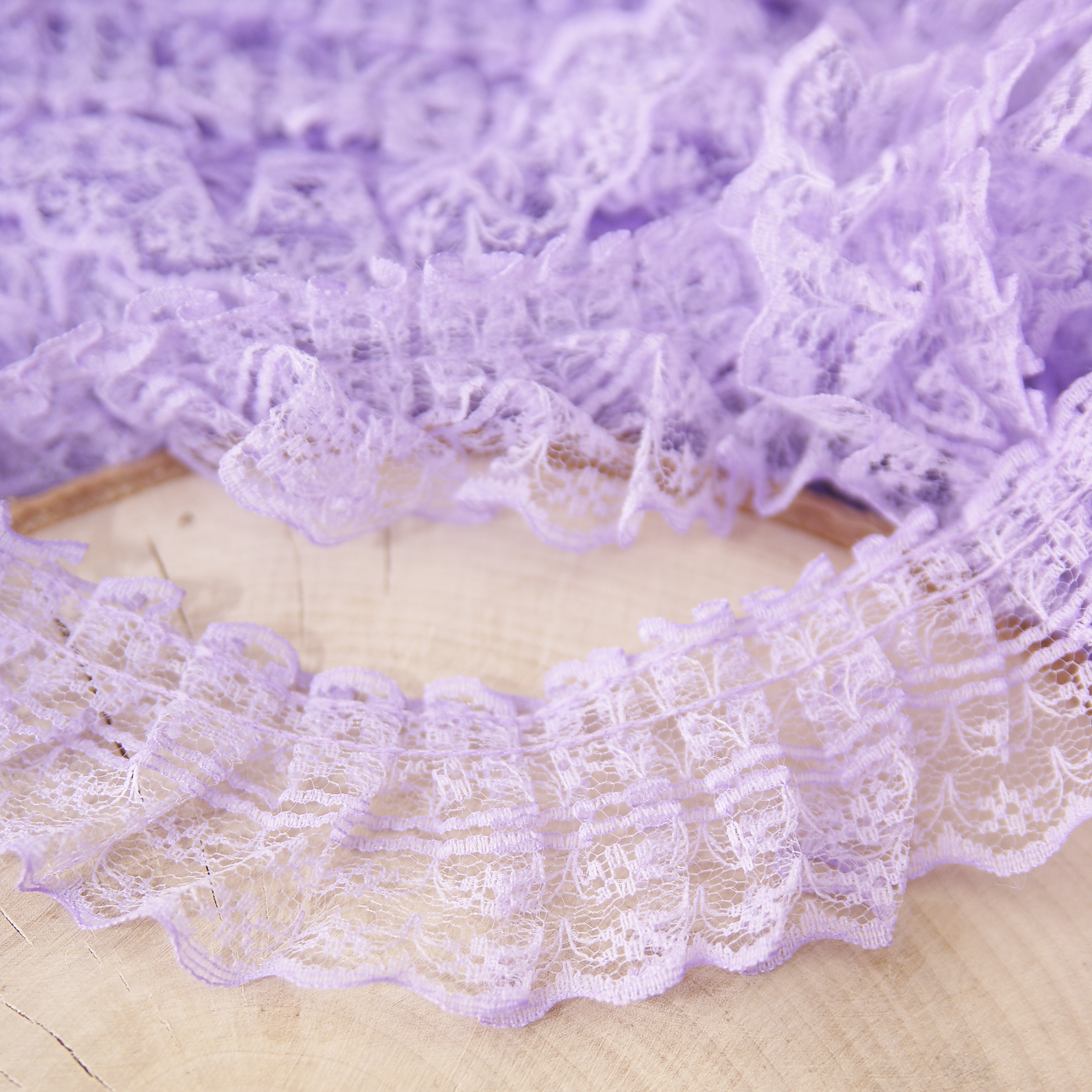 Тесьма-рюши "Юбочка 4,5 см" , цвет сиреневый