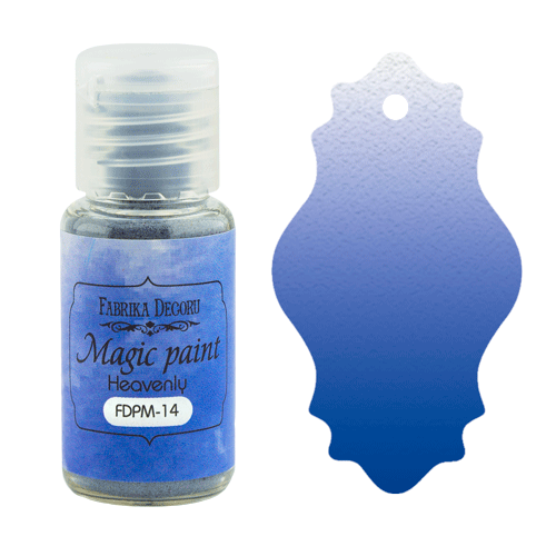 Сухая краска Фабрика Декору "Magic paint", цвет небесный