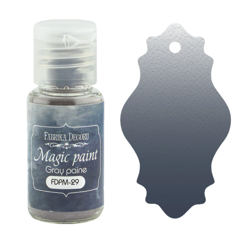 Сухая краска Фабрика Декору "Magic paint", цвет серая пейна