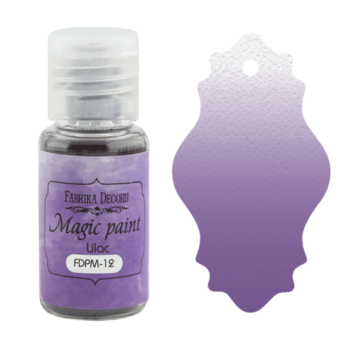 Сухая краска Фабрика Декору "Magic paint", цвет сиреневый