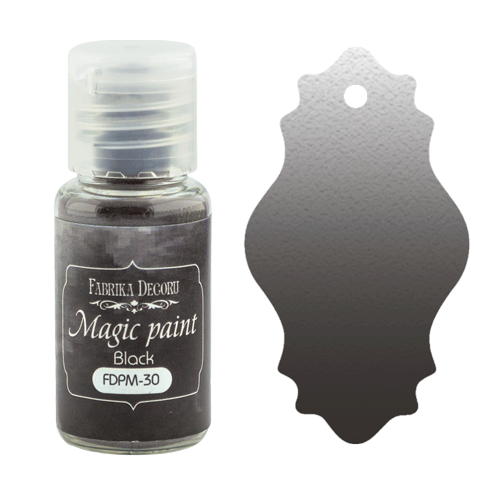 Сухая краска Фабрика Декору "Magic paint" Чёрный