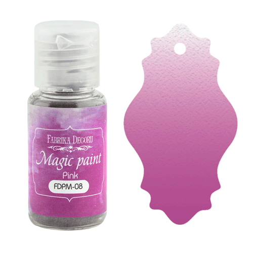 Сухая краска Фабрика Декору "Magic paint", цвет розовый