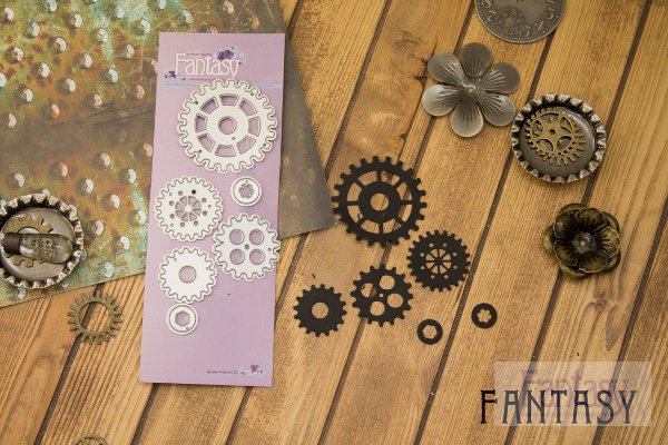 Нож для вырубки Fantasy "Шестерёнки"