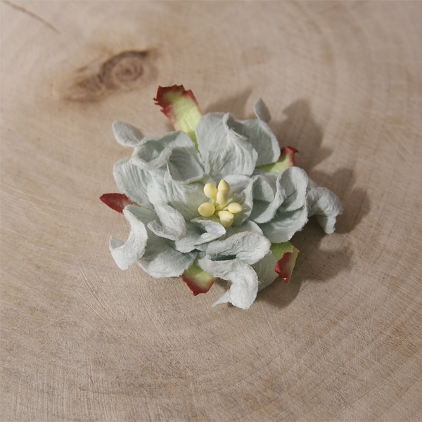 Гардения 5 см . Цвет нежно-голубой.