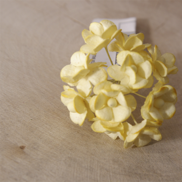 Букет "Цветы вишни 1,5 см" 10 шт Жёлтый