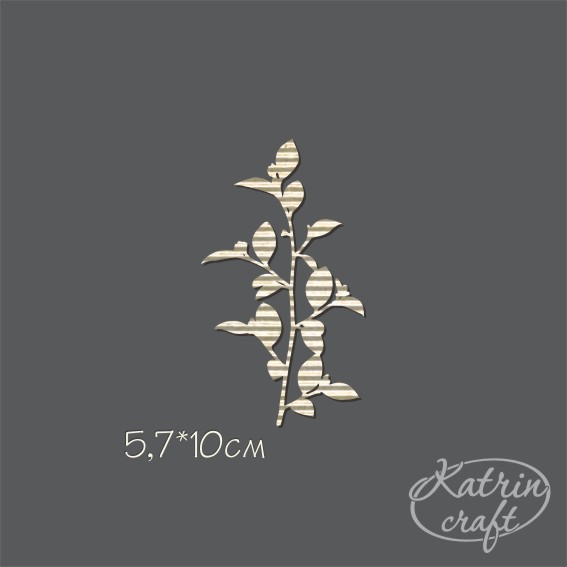 Гофрочипборд "Ветка ясеня маленькая"