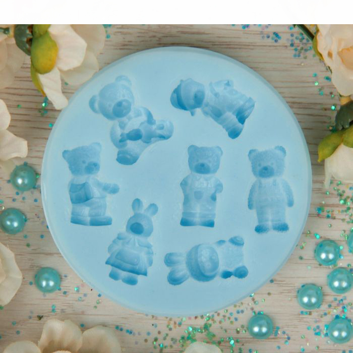 Молд (силиконовая форма) №46 "Игрушки"