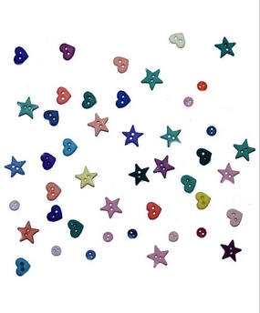 Набор пуговиц Dress It Up "Микро-мини микс"