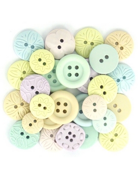 Набор пуговиц Dress It Up "Пастельные"