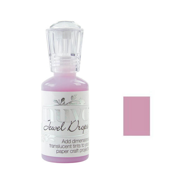 Стеклянные капли Nuvo Jewel Drops, цвет Pale Periwinkle