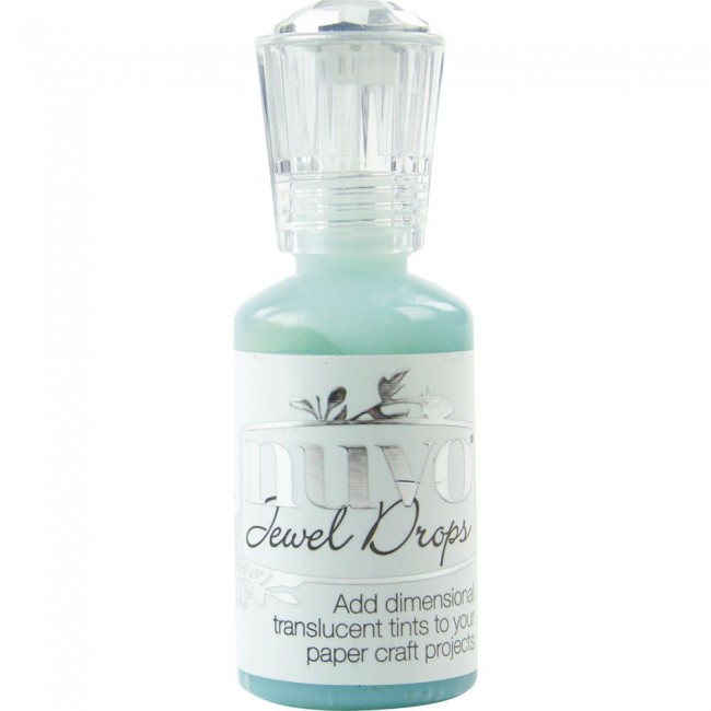 Стеклянные капли Nuvo Jewel Drops, цвет Sea Breeze