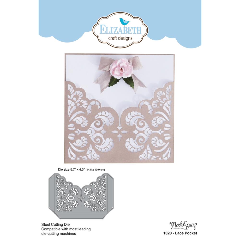 Нож Elizabeth Craft " Кружевной кармашек"