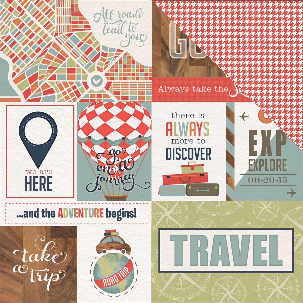 Бумага Photo Play "Boarding Pass", Ticket To Fly (PPL17)