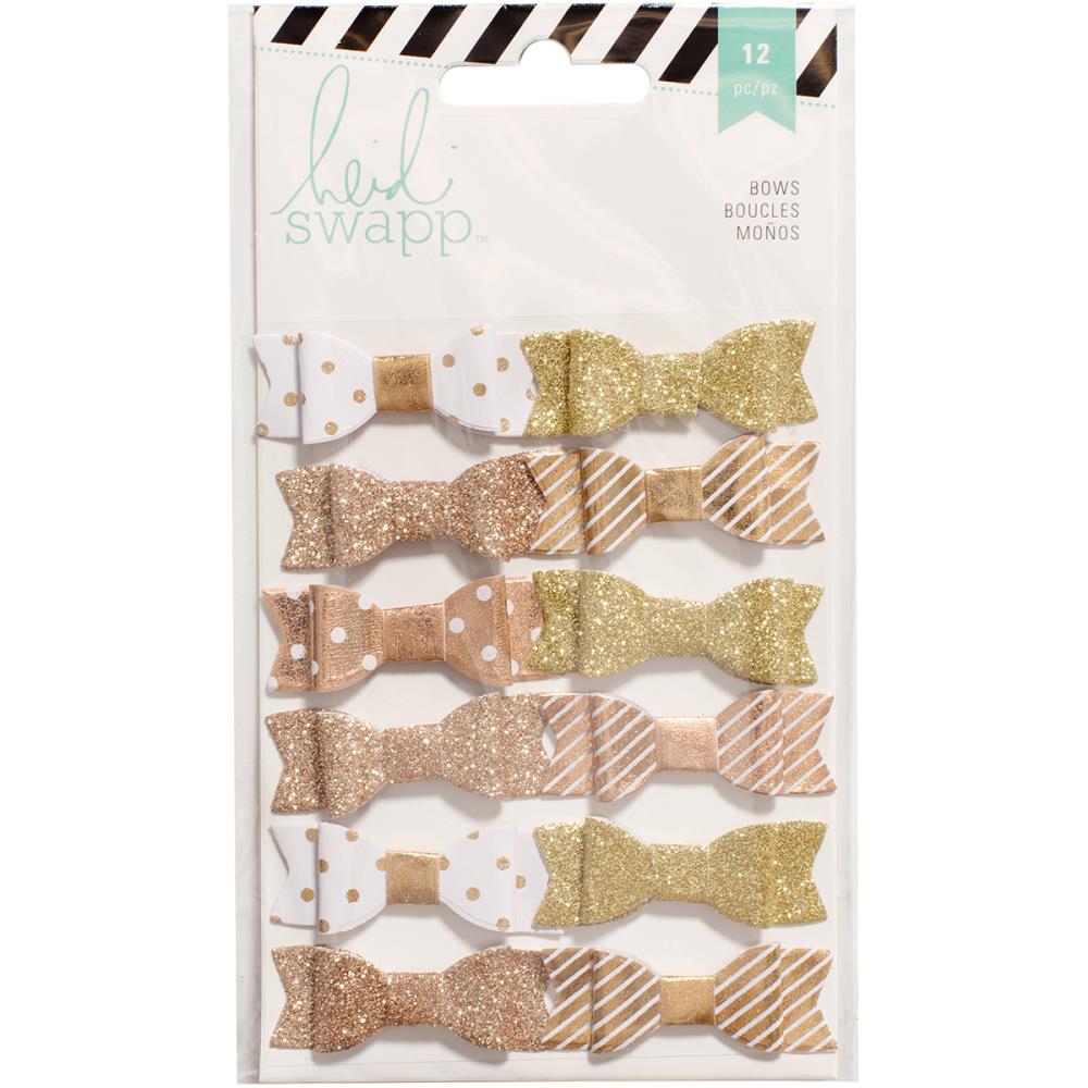 Набор бантиков Heidi Swapp, золотые