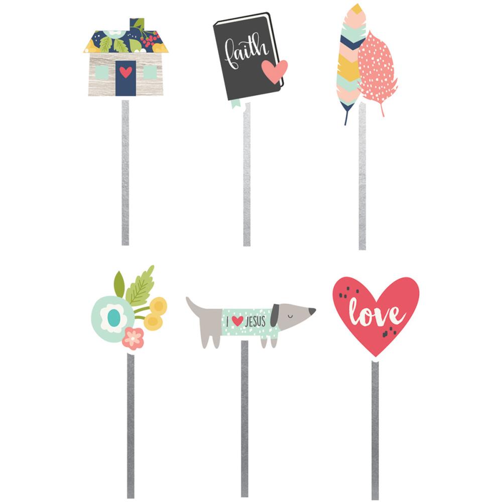 Клипсы Simple Stories "Faith"