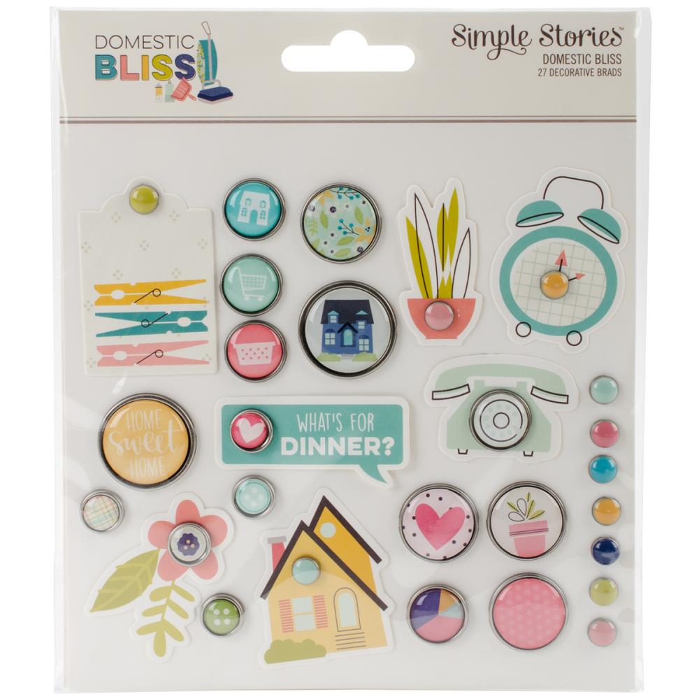 Набор брадс Simple Stories "Domestic Bliss "