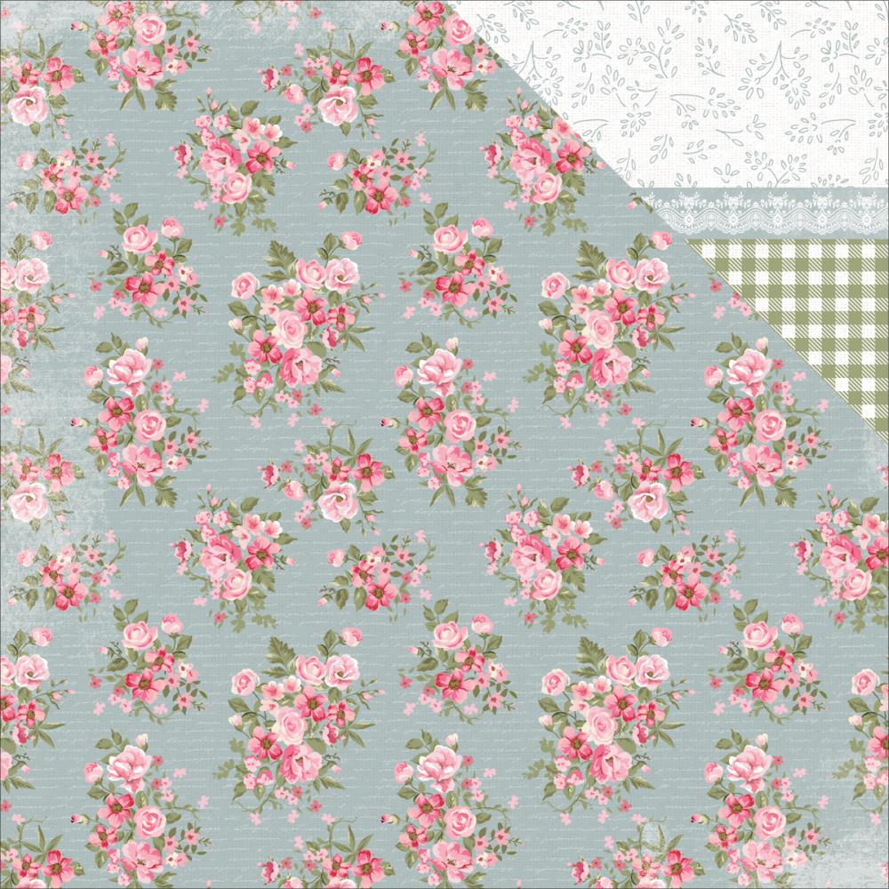 Двусторонняя бумага Kaisercraft "High Tea" Tea Leaves (Kaiser506)