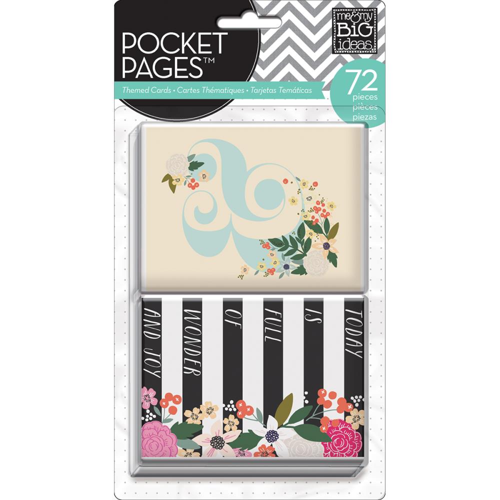 Набор карточек Me & My Big Ideas "Botanical Garden"