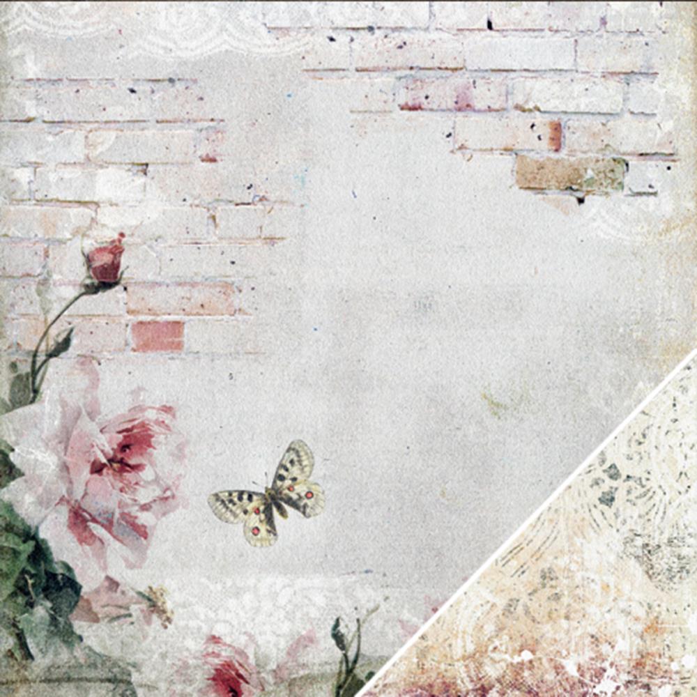 Двусторонняя бумага Blue Fern "Tranquility", Hushed(BFS10)