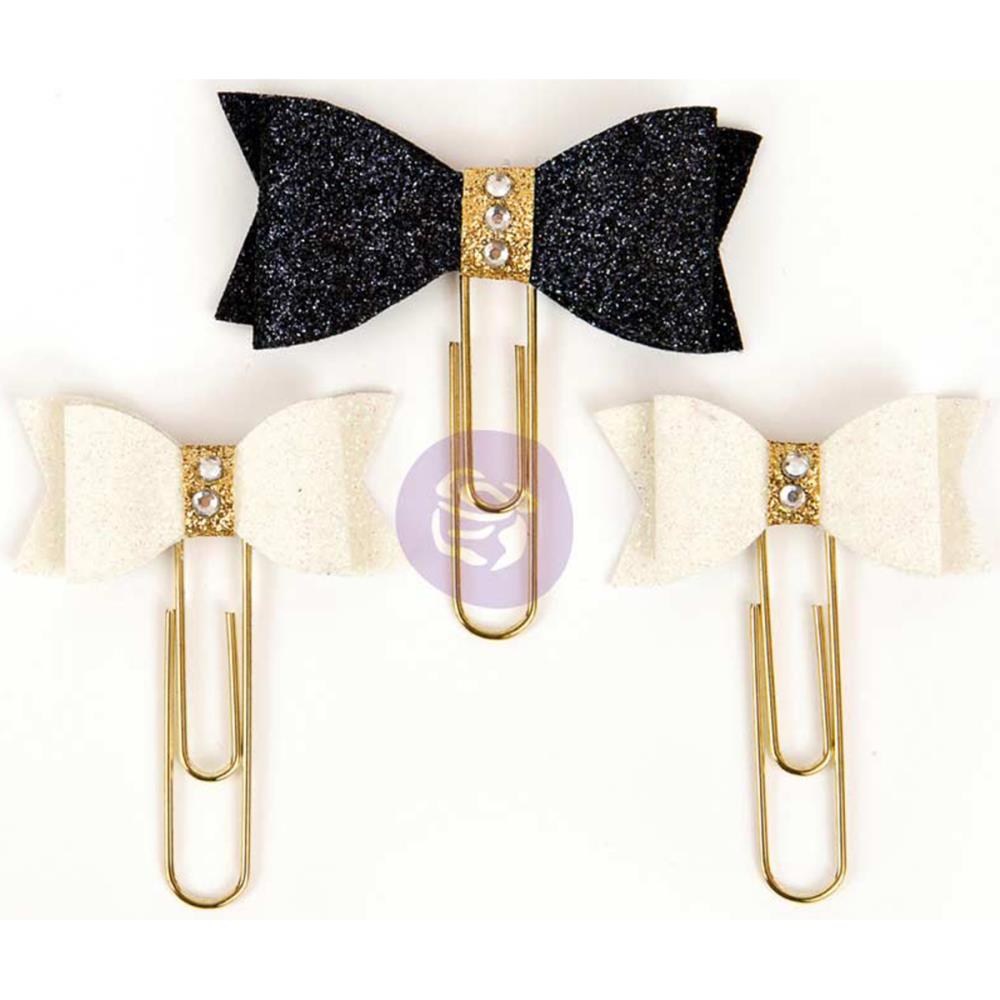 Скрепки с бантиками Prima Marketing "Gold Champagne"