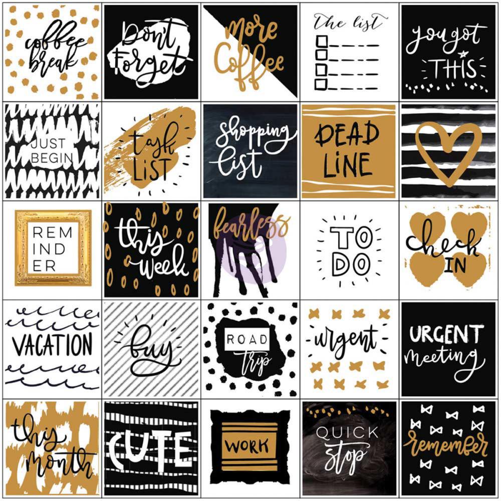 Наклейки с фольгированием My Prima Planner "Everyday"