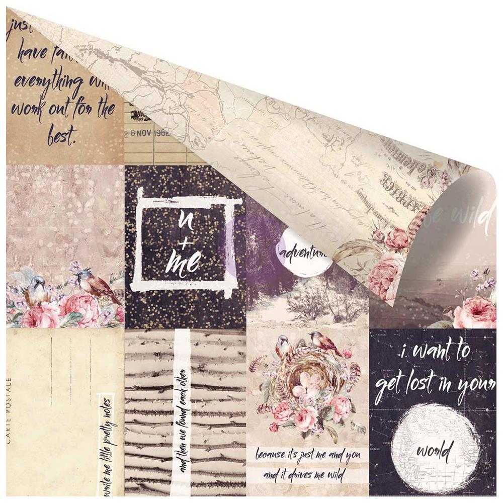Бумага Prima "Wild & Free", Pretty Little Notes (Prima269)
