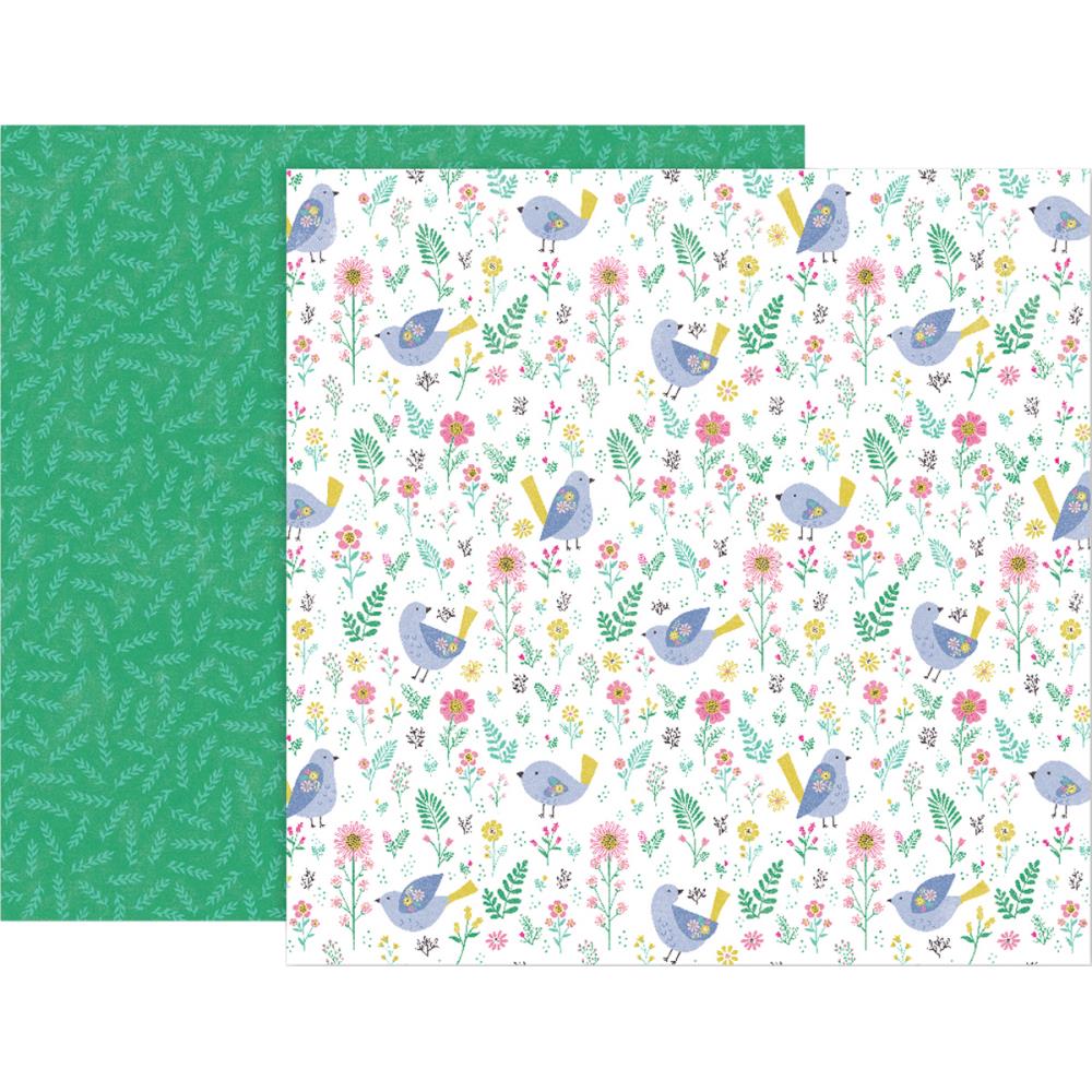 Двусторонняя бумага Pink Paislee "Paige Evans", #3 (PP50)