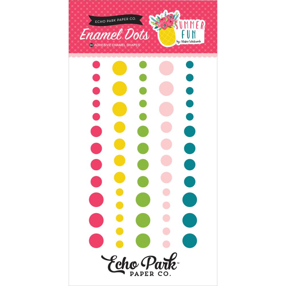 Эмалевые капли (дотс) Echo Park "Summer Fun"