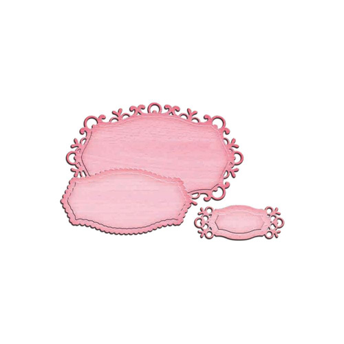 Ножи для вырубки Spellbinders Shapeabilities "Причудливые лейблы и теги 1"